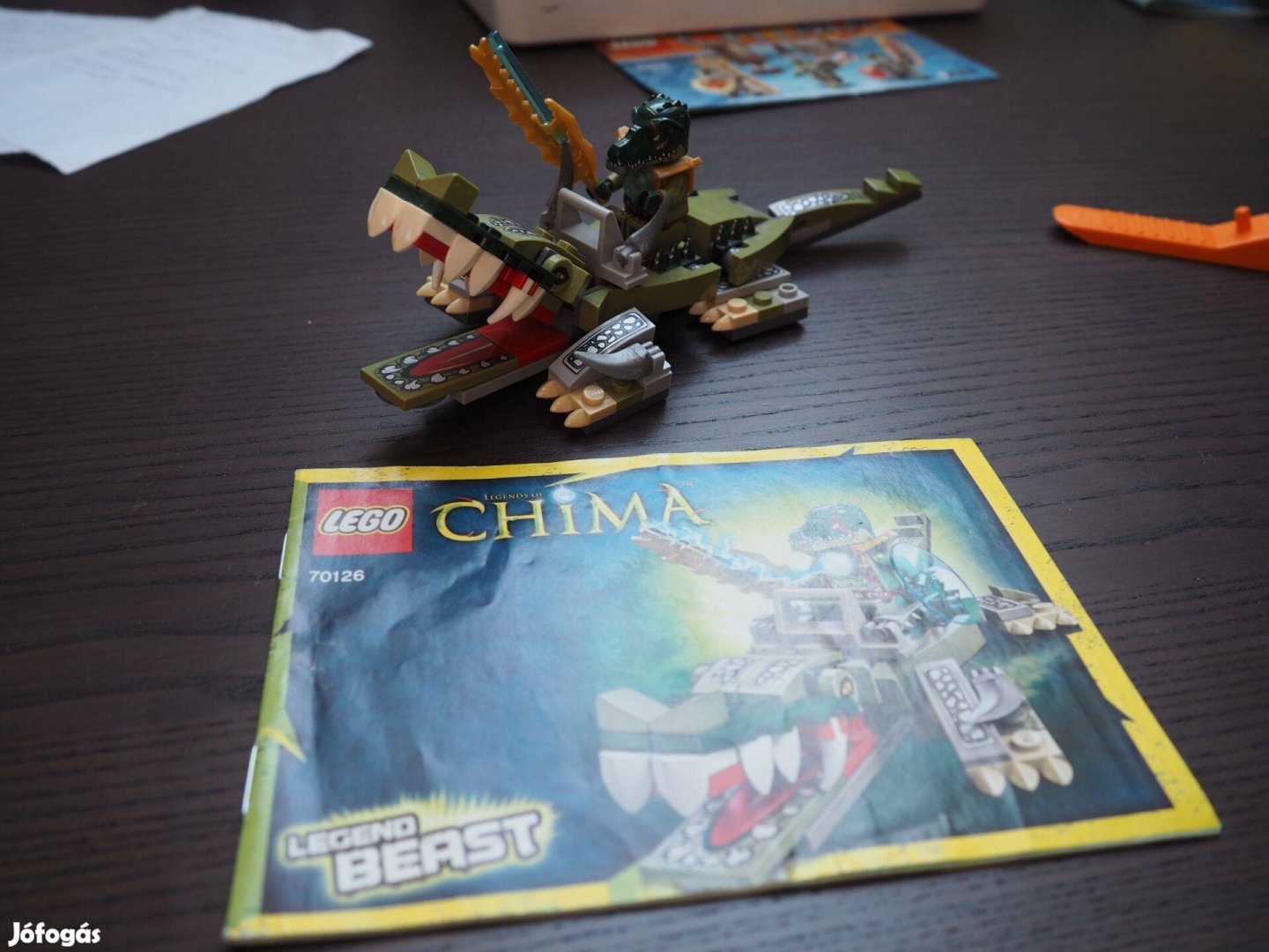 70126 LEGO Chima - Legendás vad krokodil