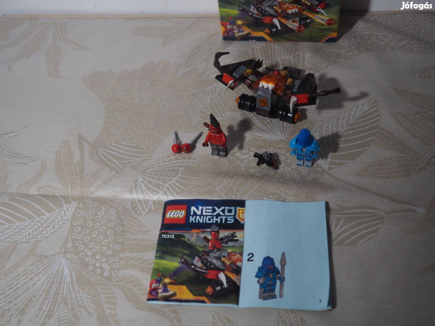 70318 LEGO Nexo Knights - Sárgolyó dobáló