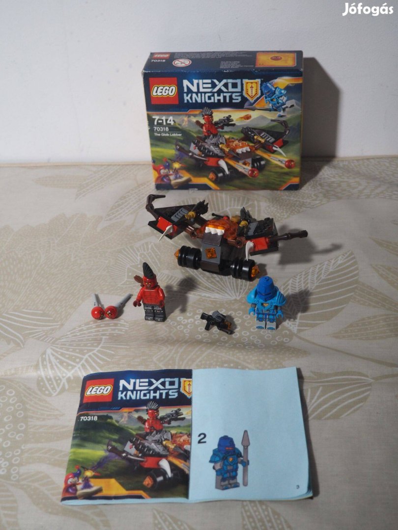 70318 LEGO Nexo Knights - Sárgolyó dobáló