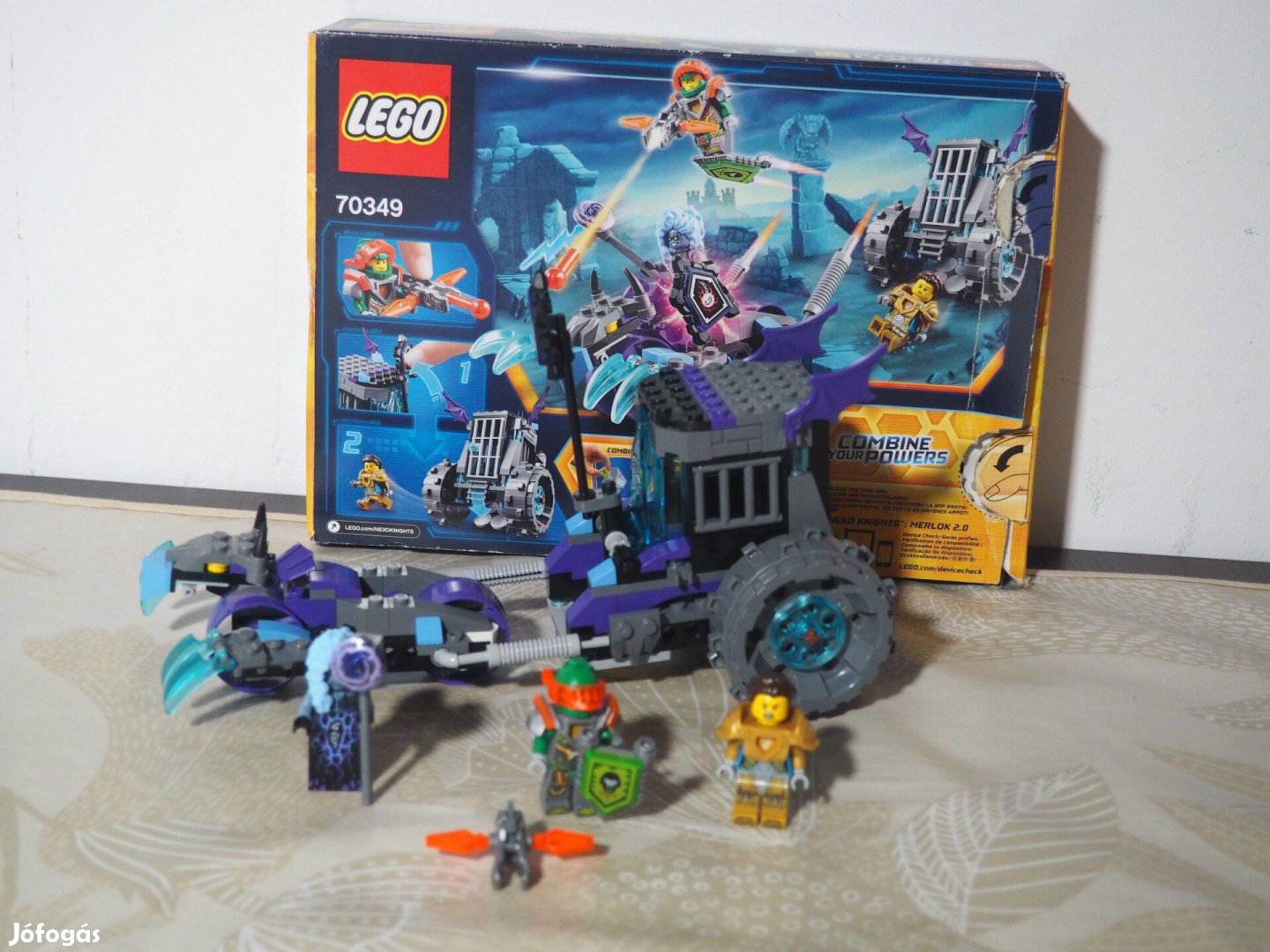 70349 LEGO Nexo Knights - Ruina Lock & Rollere
