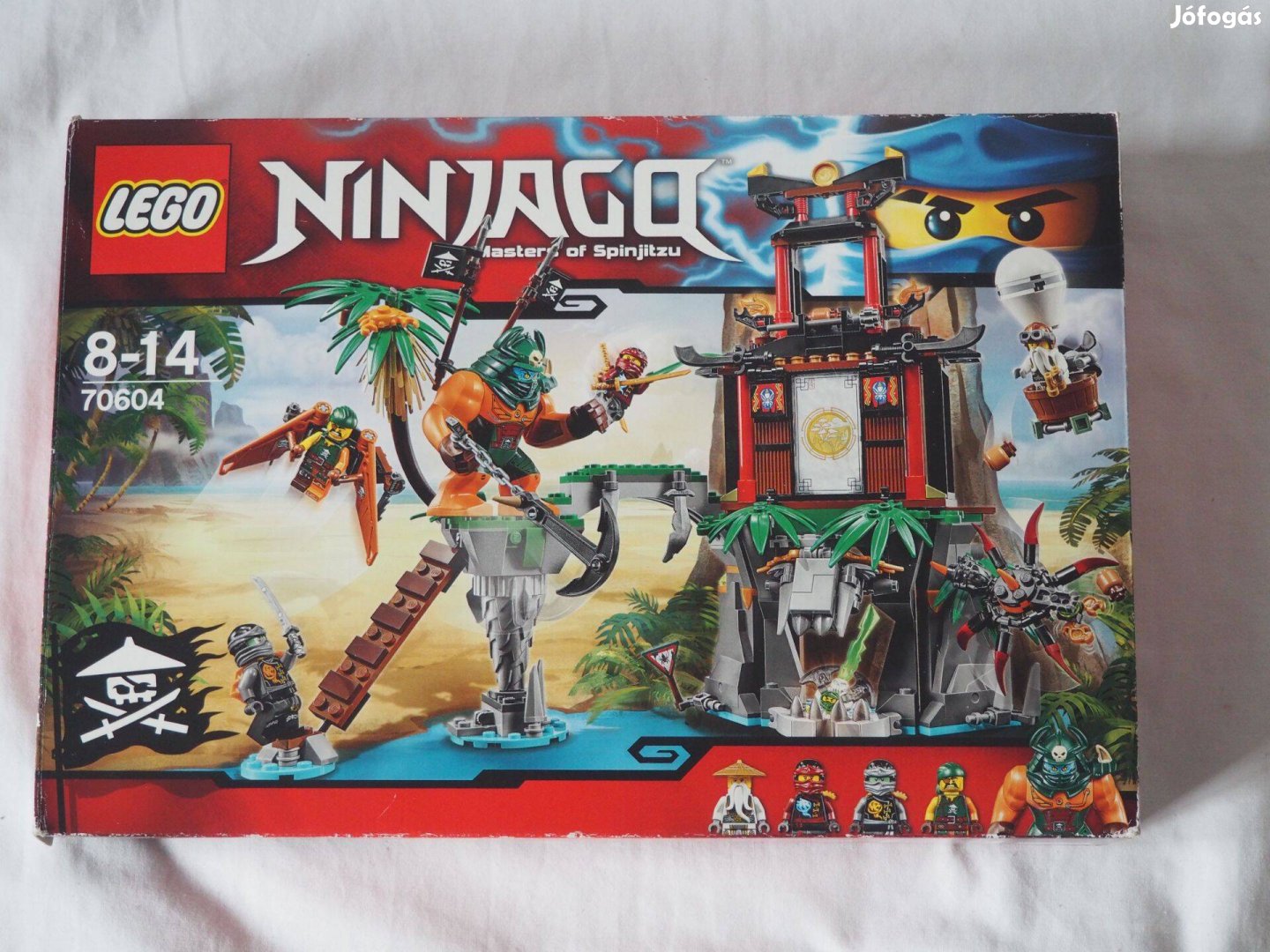 70604 LEGO Ninjago - Az özvegy tigris szigete