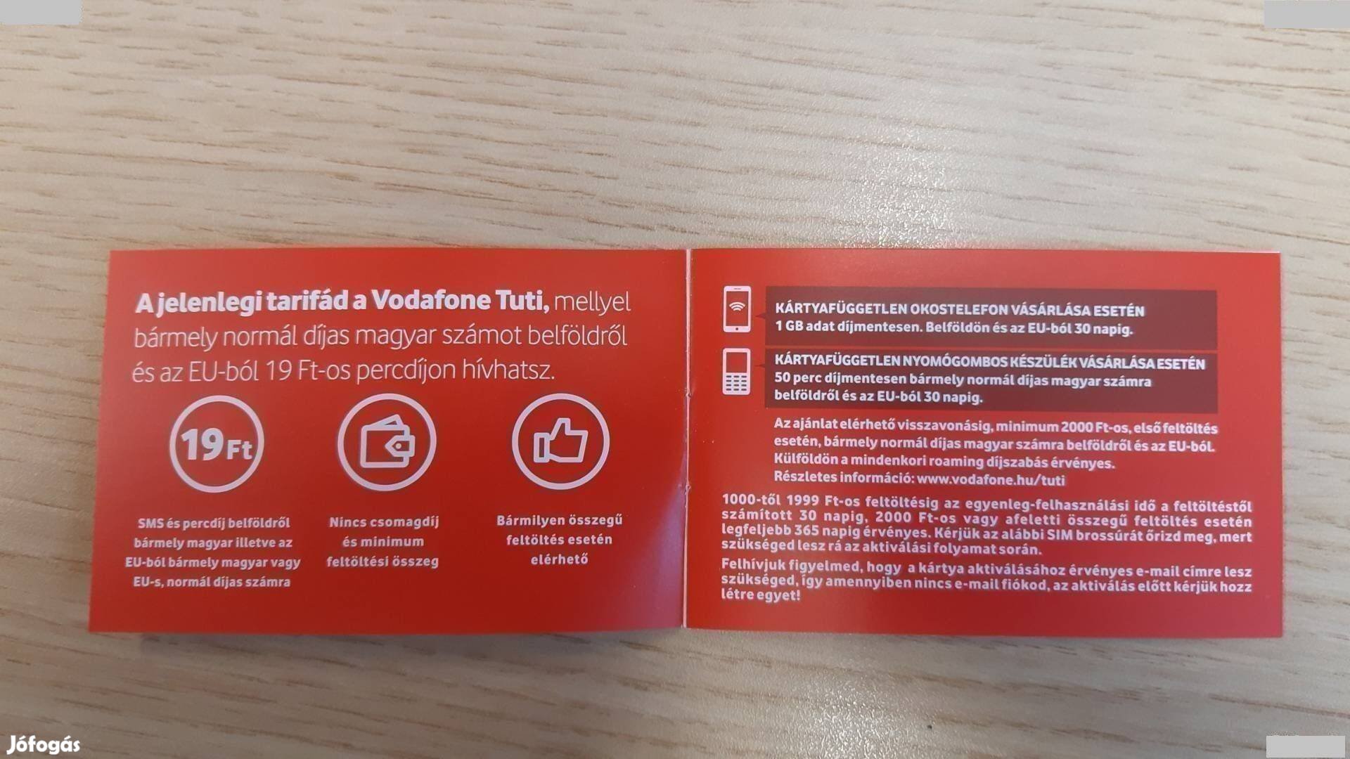 70 225 0 260 Arany Vodafone Mobil SIM Kártya Könnyű Jó VIP Szám