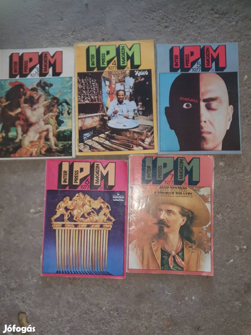 70-80-as  IPM Magazinok Eladók 