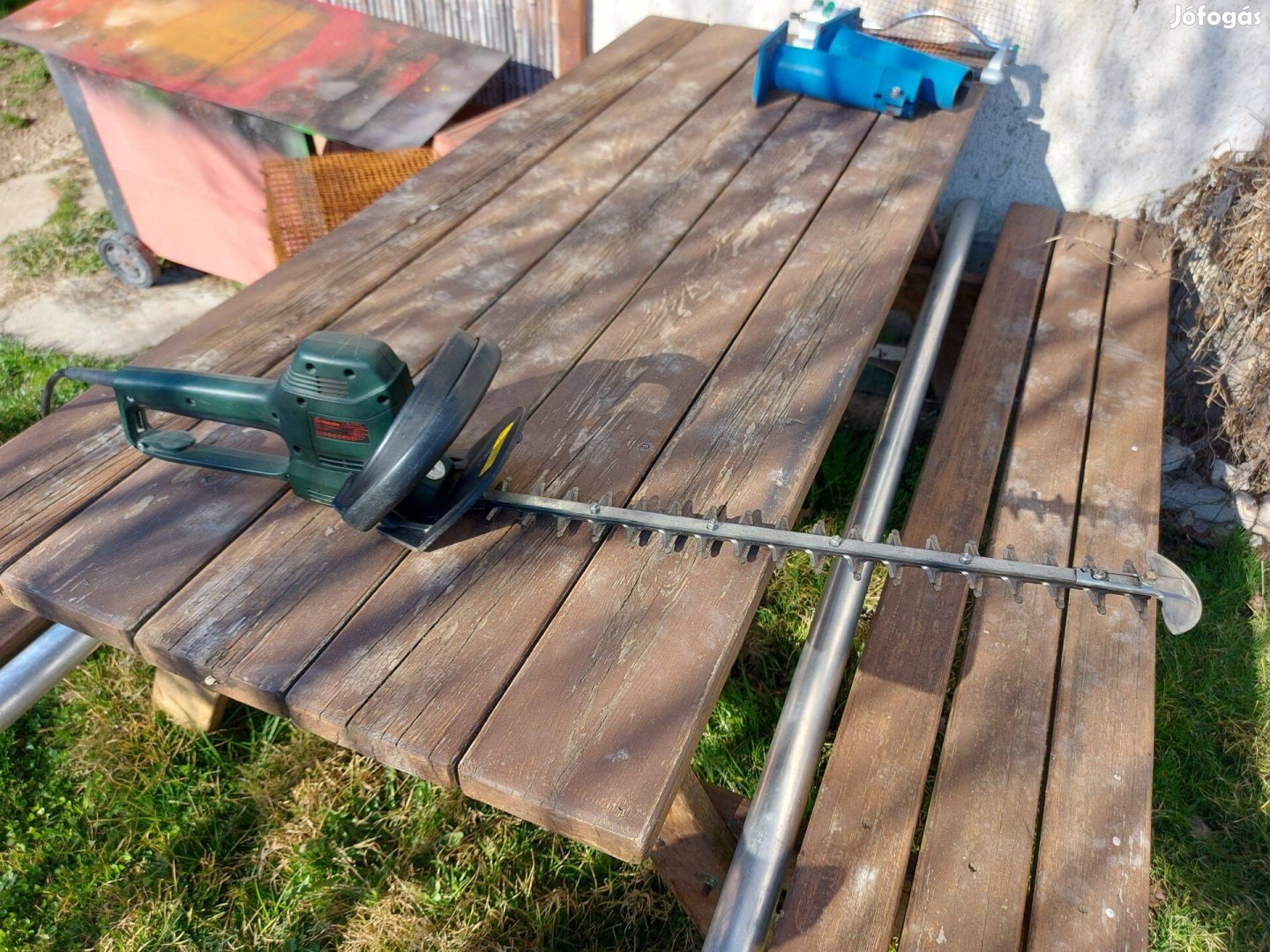 70 cm Hibátlan Metabo Sövényvágó Éles Acél Késekkel!