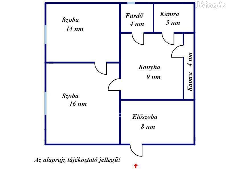 70 nm-es ház eladó Nagykáta