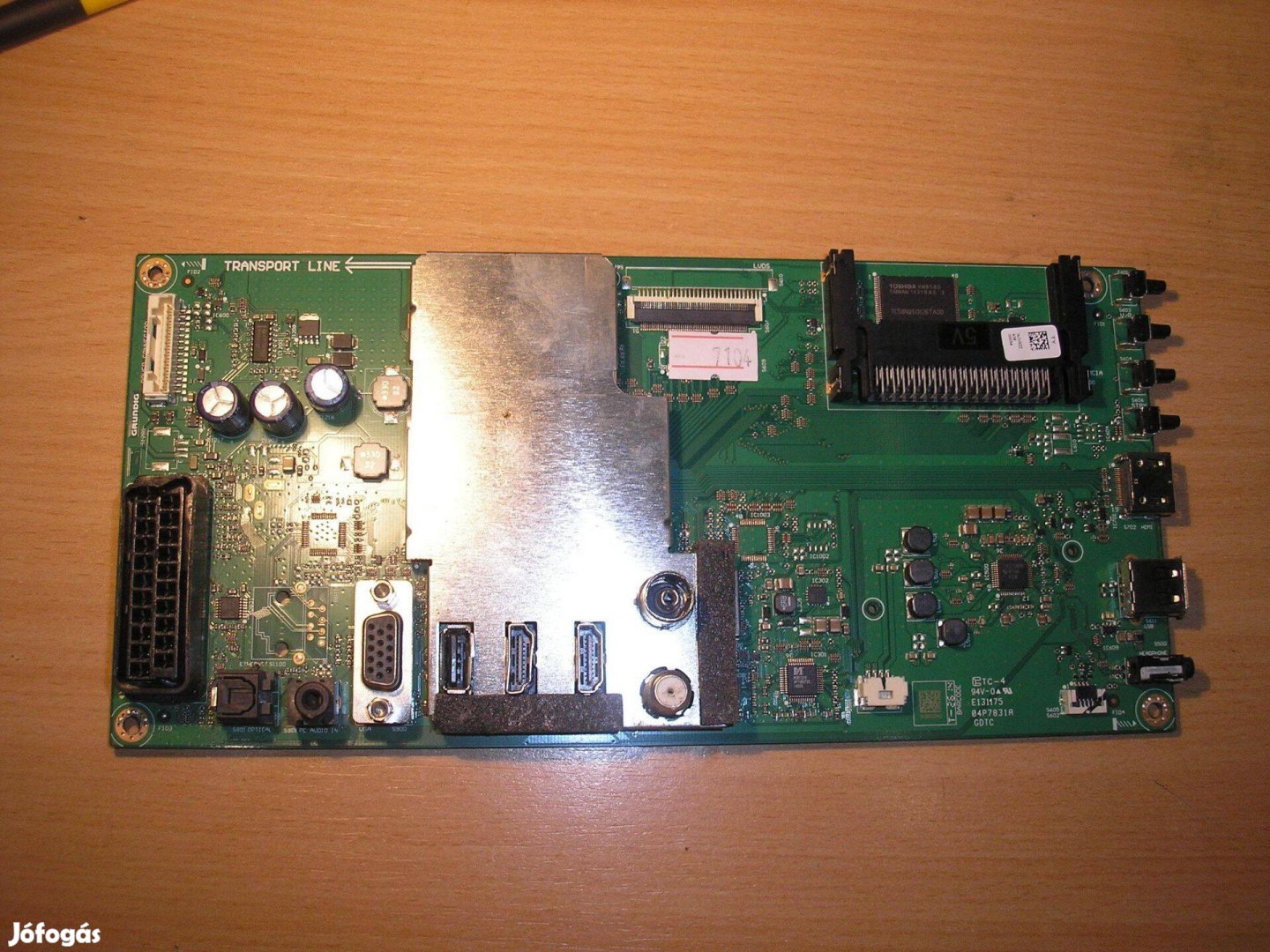 7104 Grundig 40 VLE 5421 BG mainboard Vty190R-5 04P7831A Nju9ZZ Fwu9ZZ