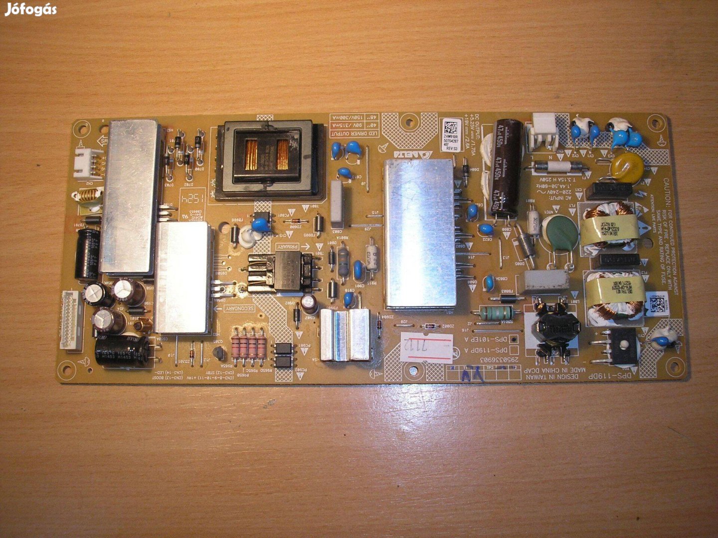 7112 Grundig Delta tápegység DPS-101EP A 2950336903 Zhw910R