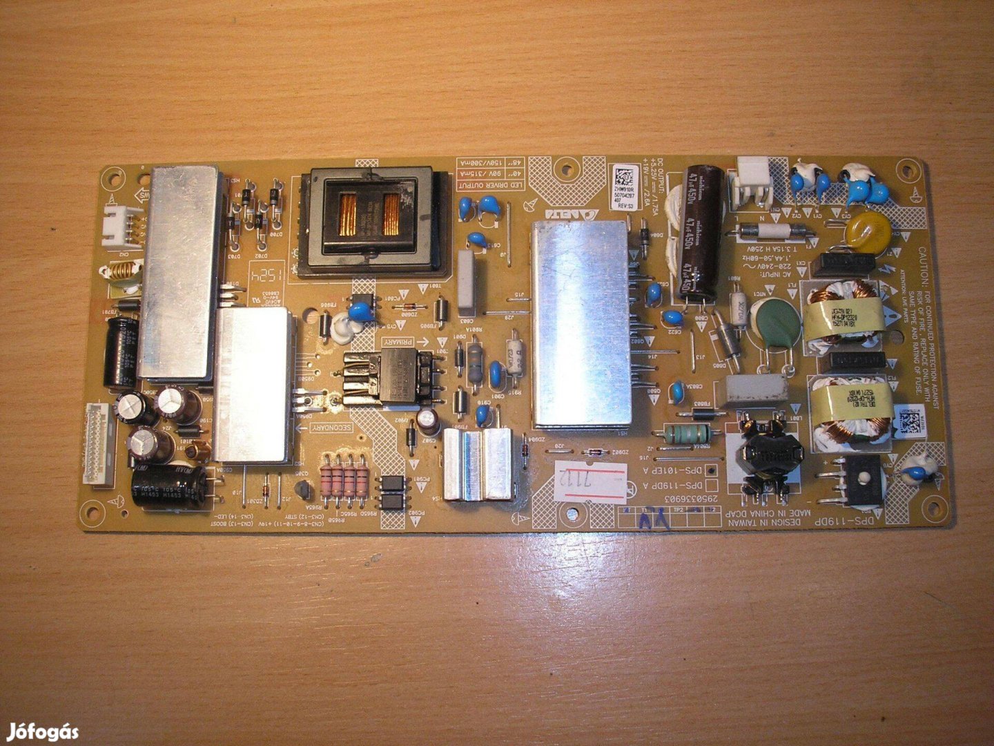 7112 Grundig Delta tápegység DPS-101EP A 2950336903 Zhw910R
