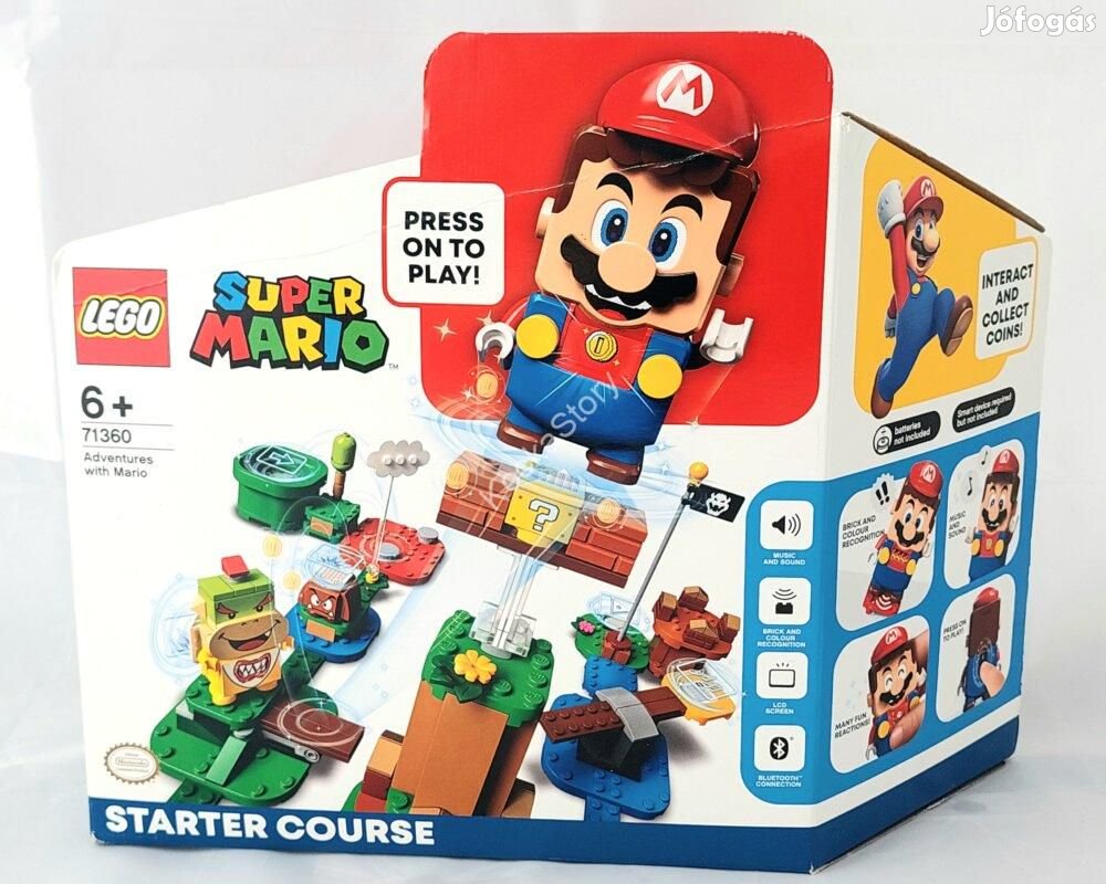 71360 LEGO(R) Super Mario(tm) &#8211; Mario kalandjai kezdőpálya eladó