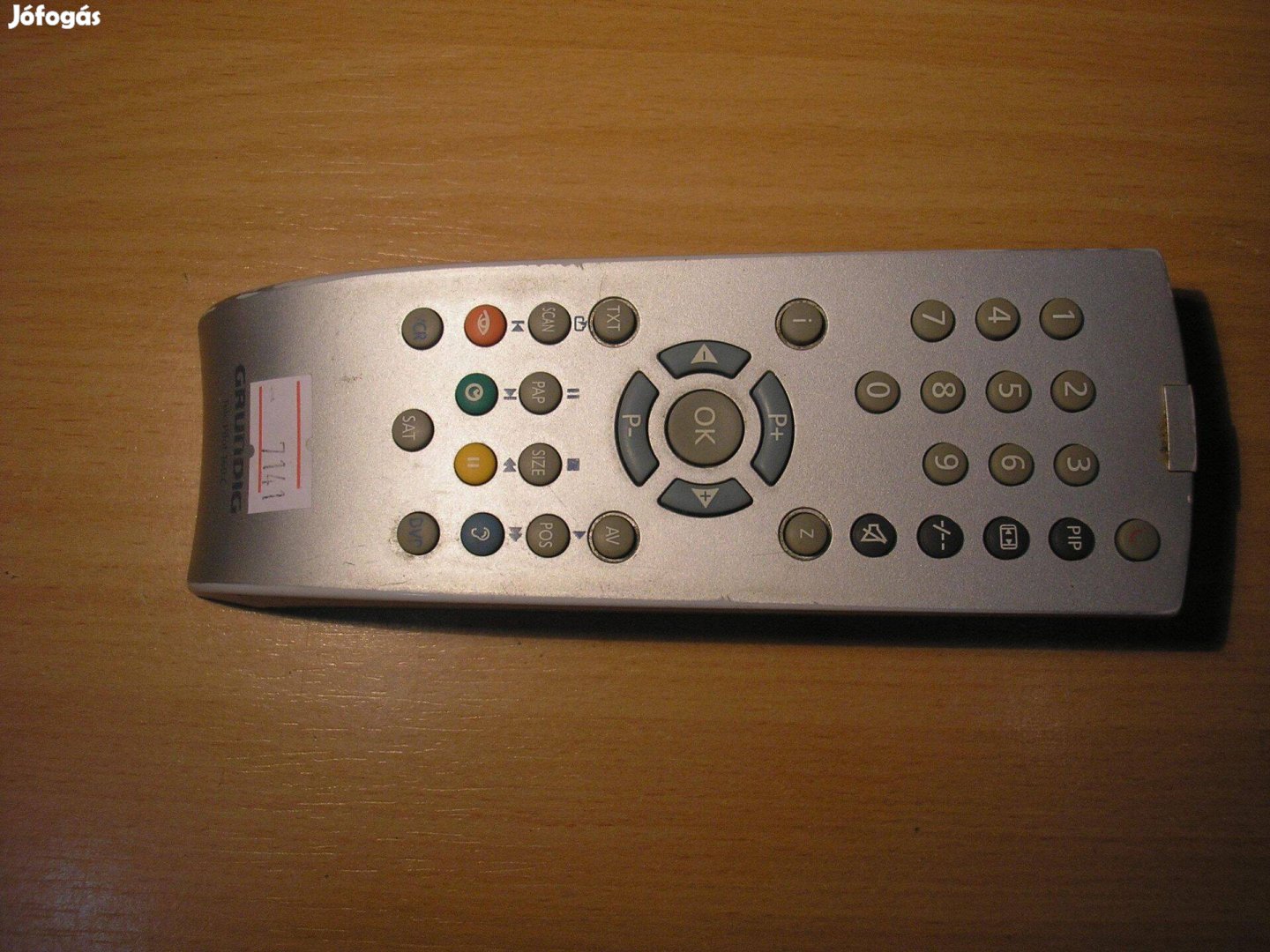 7141 Grundig Tele Pilot 160 C LCD plazma TV távirányító