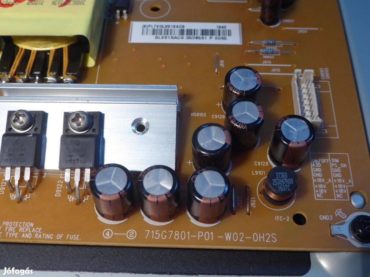 715G7801-P01-W02-0H2S táppanel (LED TV-hez)