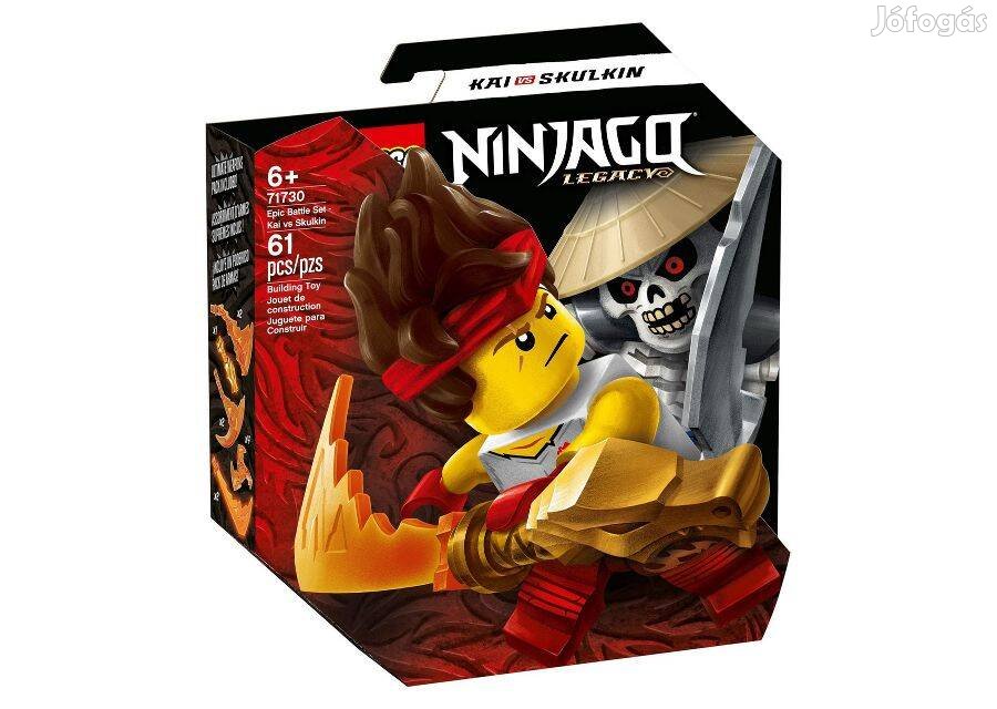 71730 LEGO Ninjago Hősi harci készlet - Kai vs Skulkin