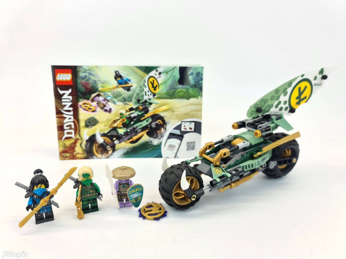 71745 Lego Ninjago Lloyd dzsungel chopper motorja