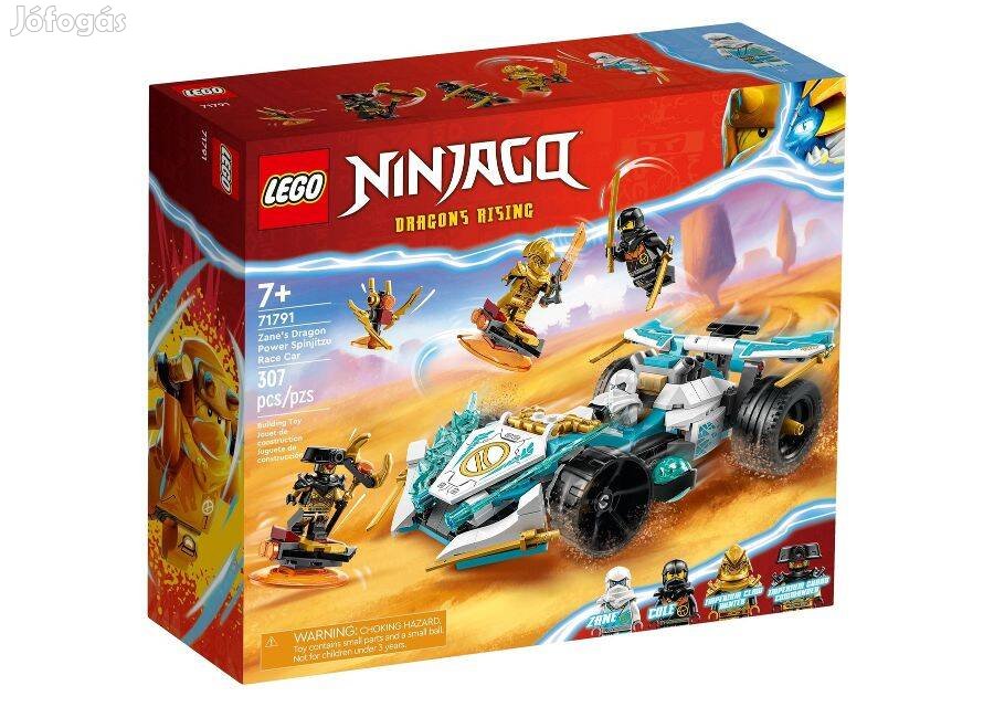 71791 LEGO Ninjago Zane sárkányerő Spinjitzu versenyautója