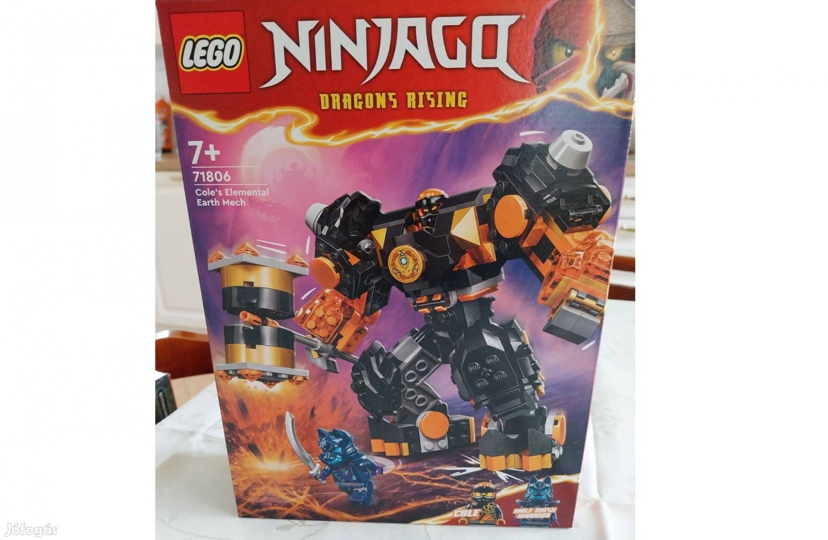 71806 - LEGO Ninjago - Cole elemi földrobotja