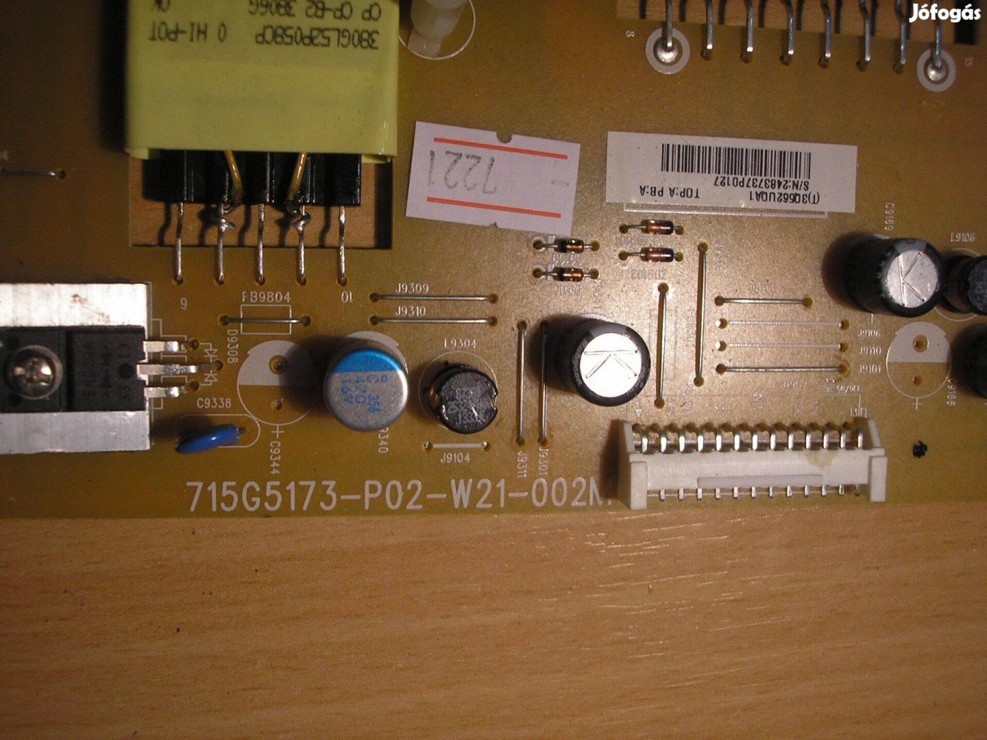 7221 NEC E424 715G5173-P02-W21-002M 3Q562Uqa1 tápegység