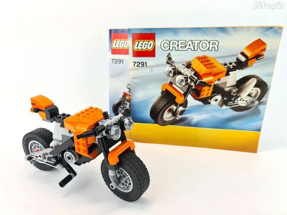 7291 Lego Creator Utcai lázadó motor