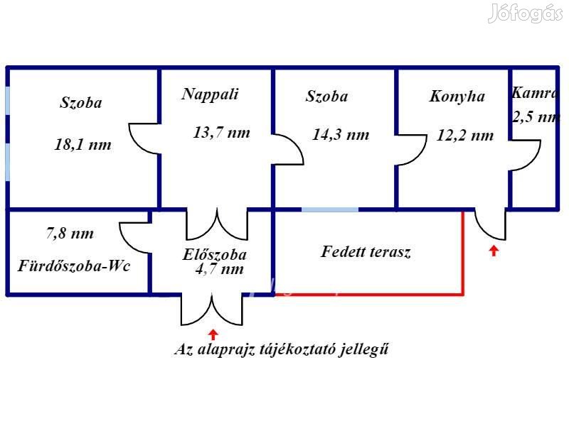 73 nm-es ház eladó Mezőtúr