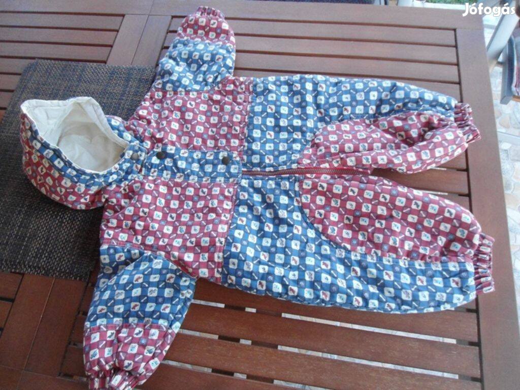 74-80-as Boots overall fiú lány unisex kezeslábas overál 74