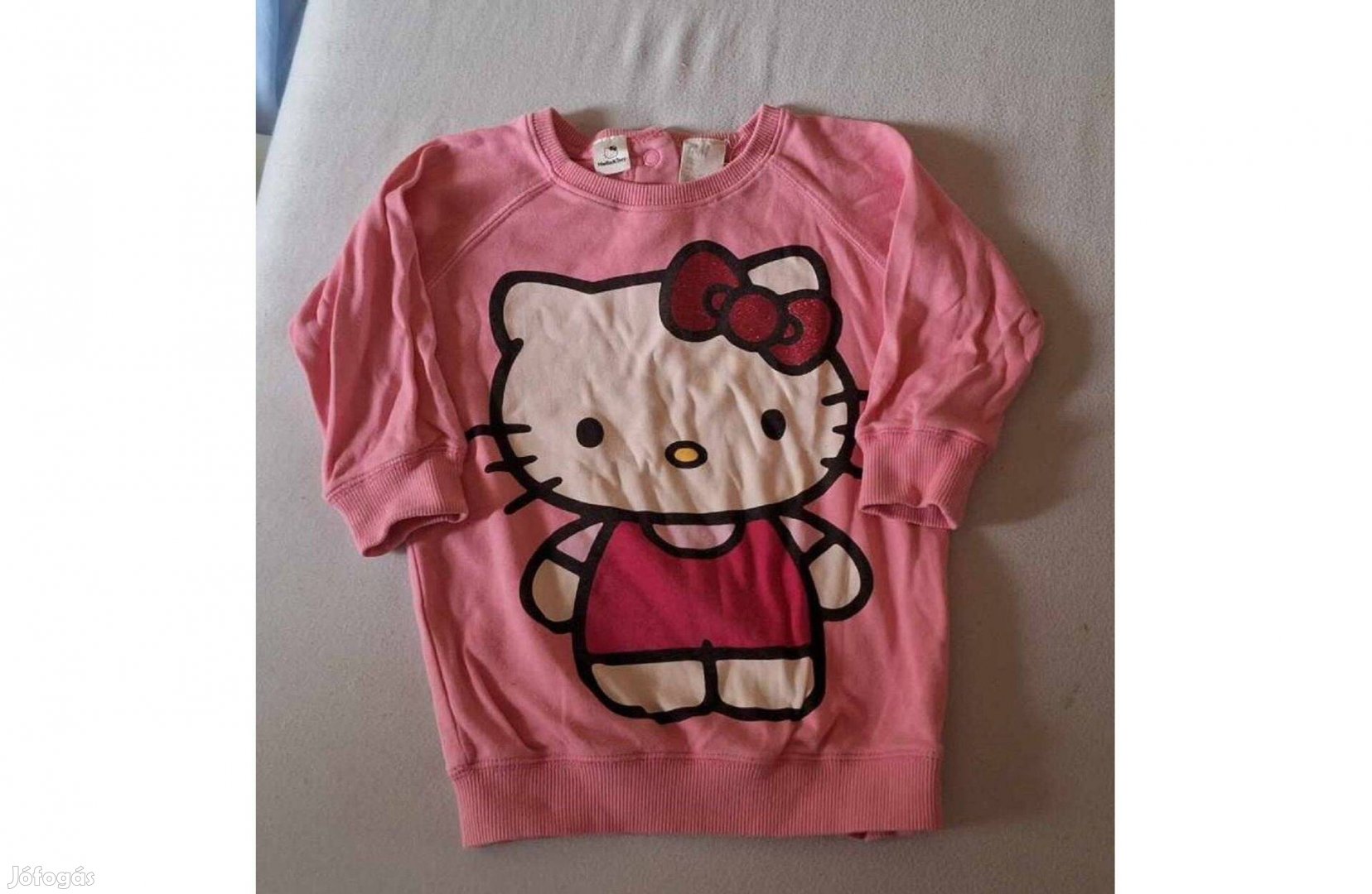 74/80as pamut Hello Kitty pulcsi,H&M