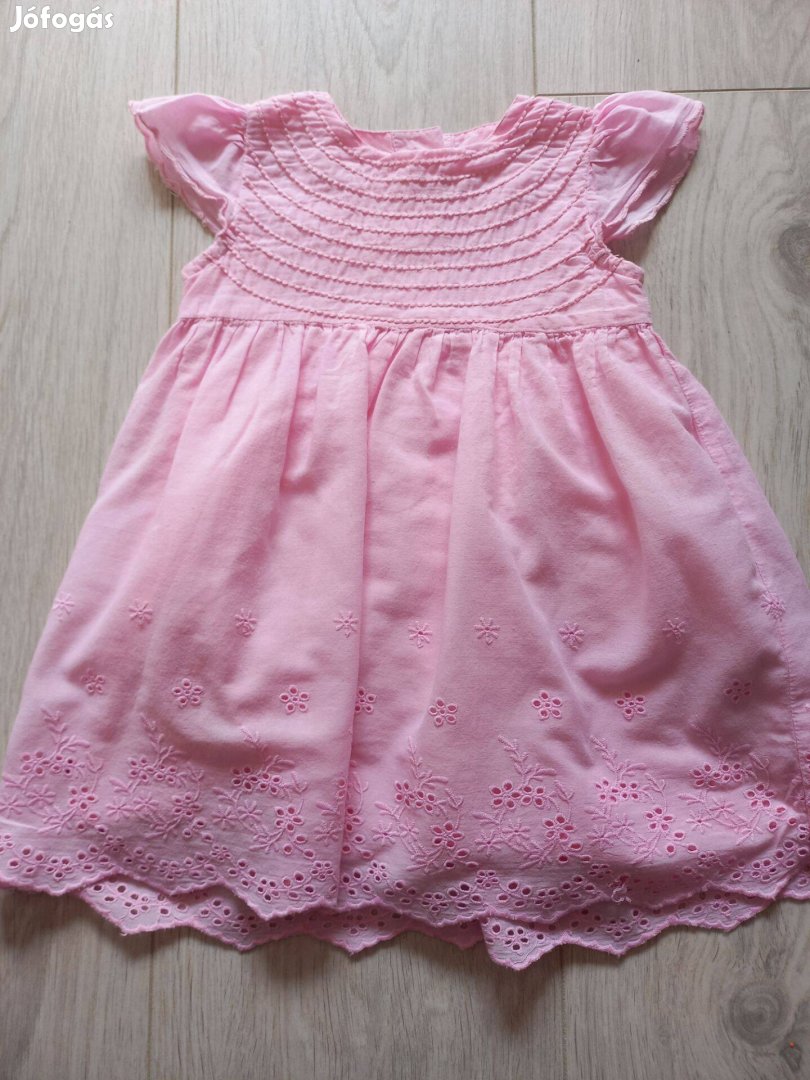 74-es 6-9 hónaposra való rózsaszín ruha