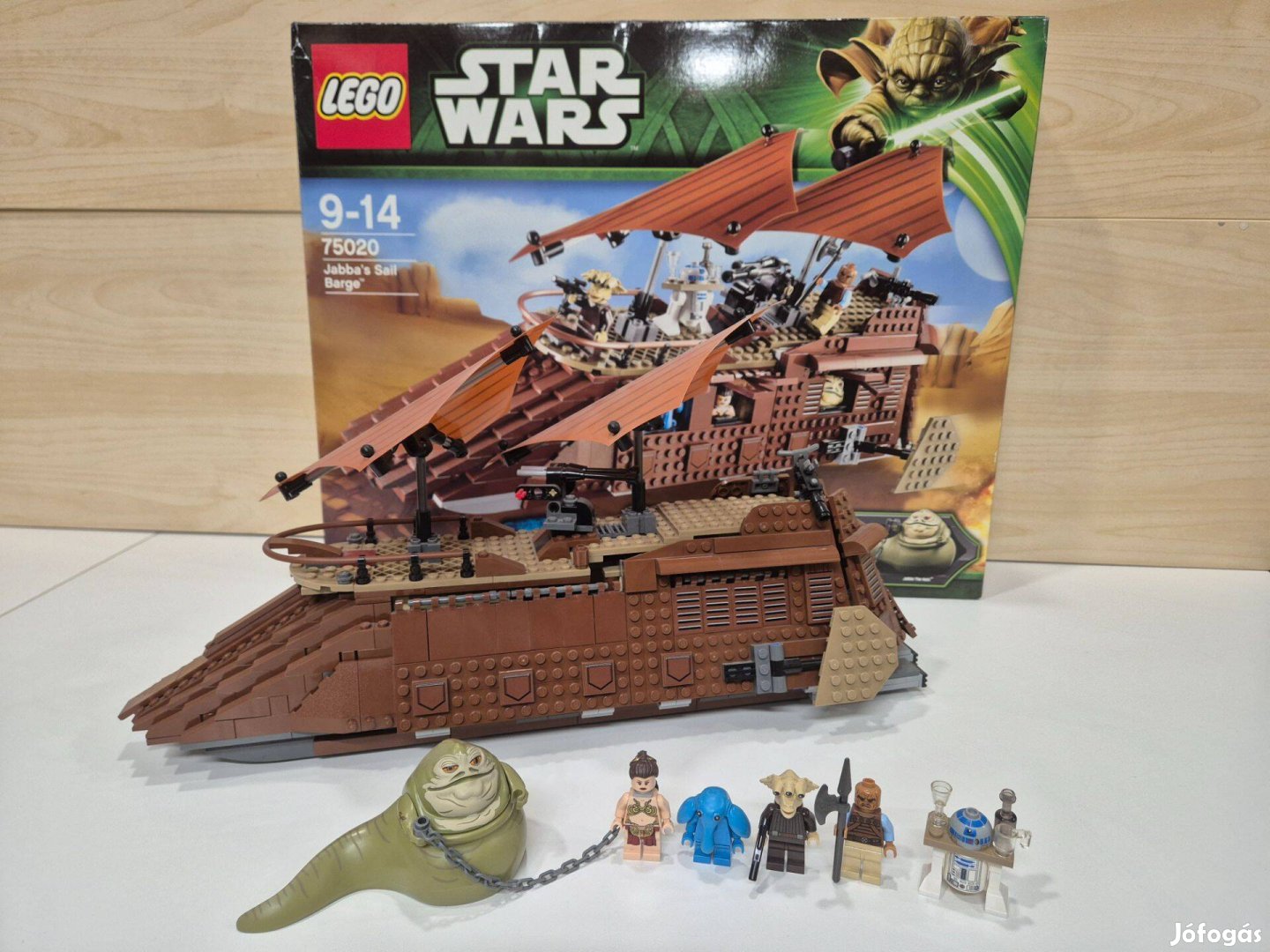 75020 Lego Star Wars Jabbas Sail Barge 2013 Poszterrel