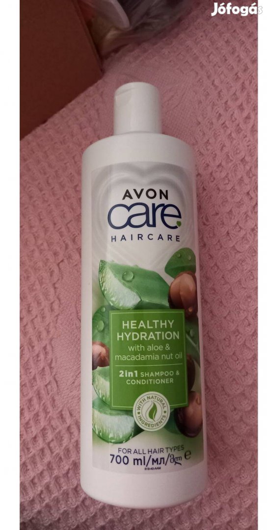 750 ml-es sampon aloe verával