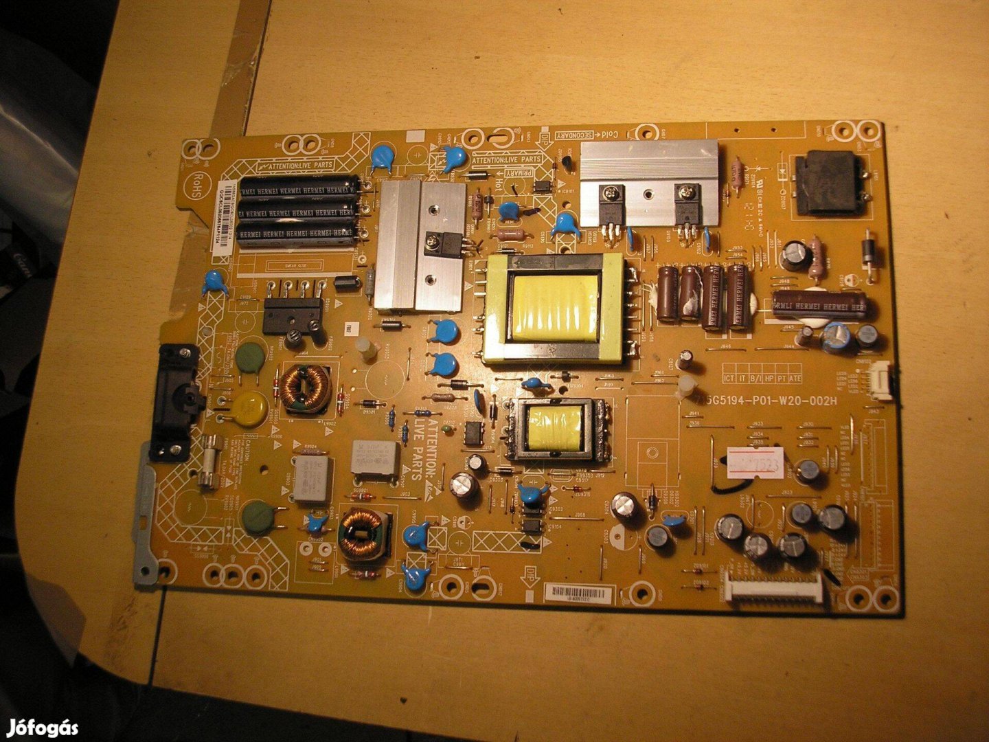7523 Philips tápegység 715G5194-P01-W20-002H