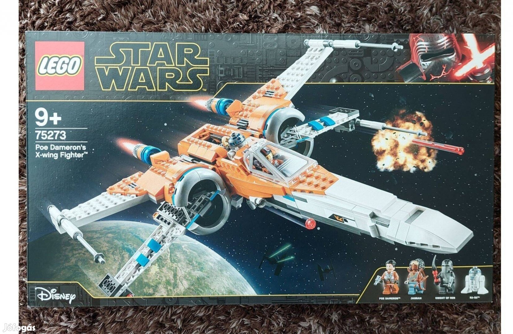 75273 LEGO Star Wars - Poe Dameron X-szárnyú vadászgépe Új,