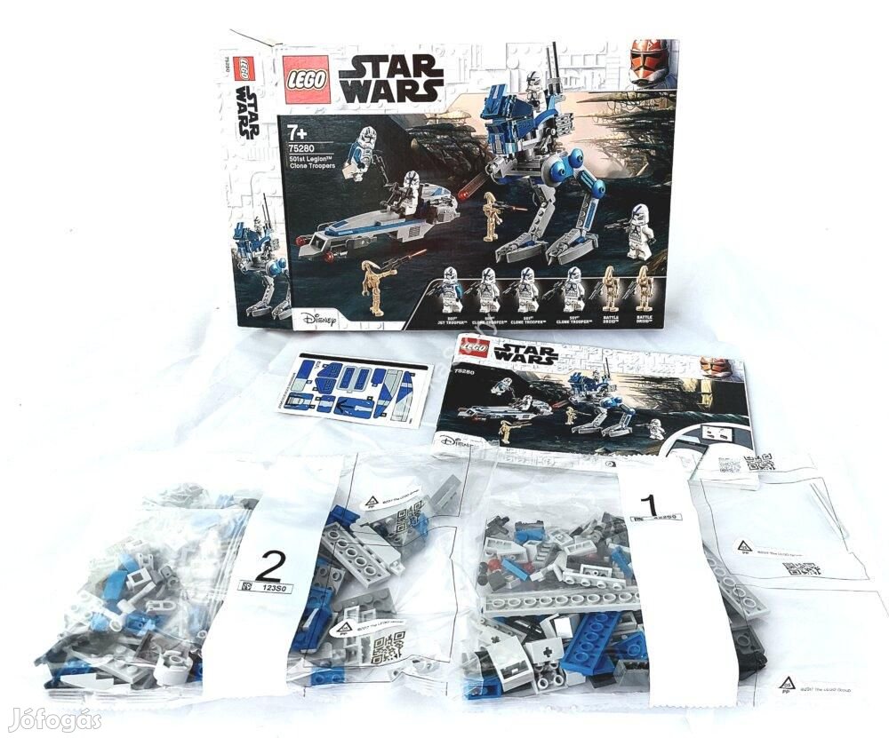 75280 LEGO(R) Star Wars(tm) &#8211; Az 501. Légiós klónkatonák (új,