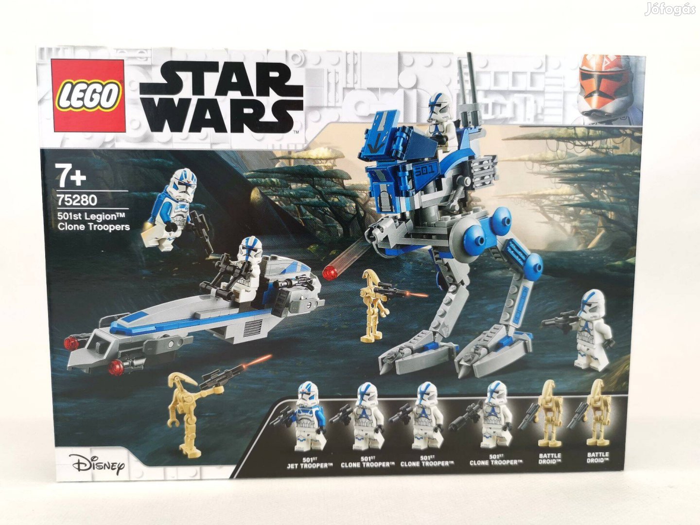 75280 Lego Star Wars Az 501 Légiós klónkatonák Új, bontatlan