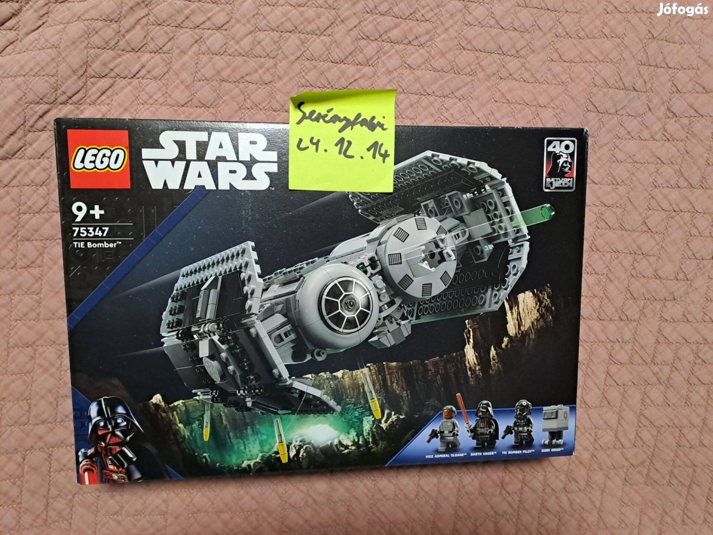 75347 Lego Star Wars TIE bombázó Új, Bontatlan