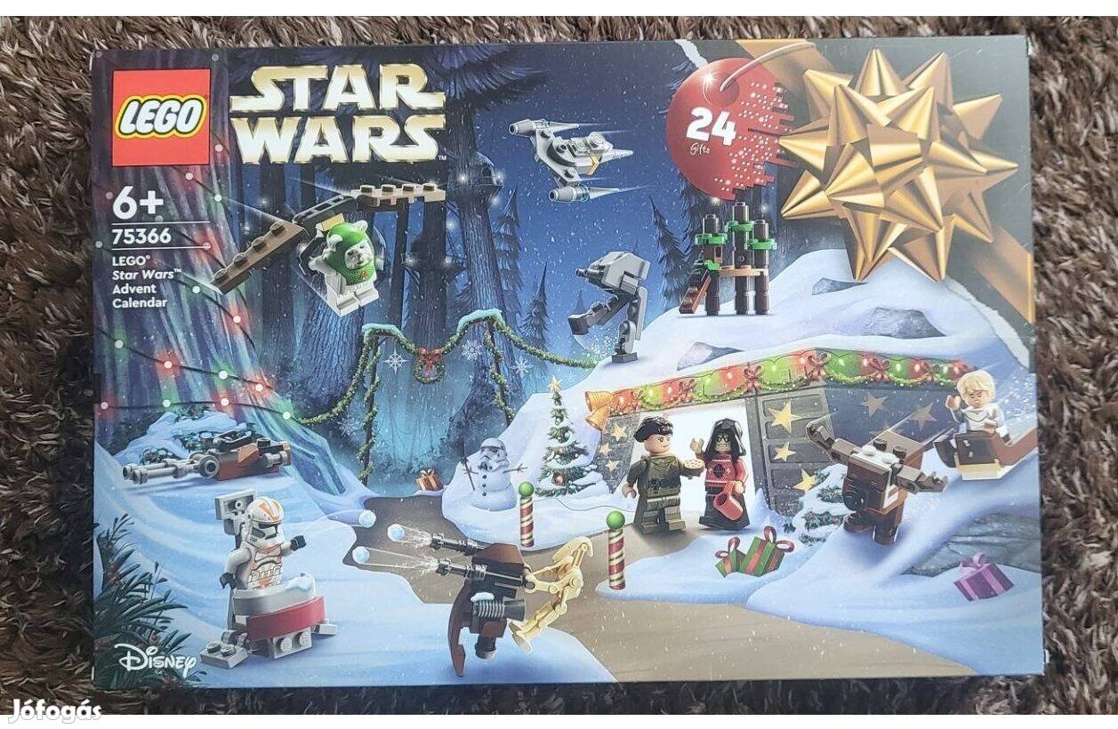 75366 LEGO Star Wars - Adventi naptár 2023. Új, Hibátlan, Bontatlan!