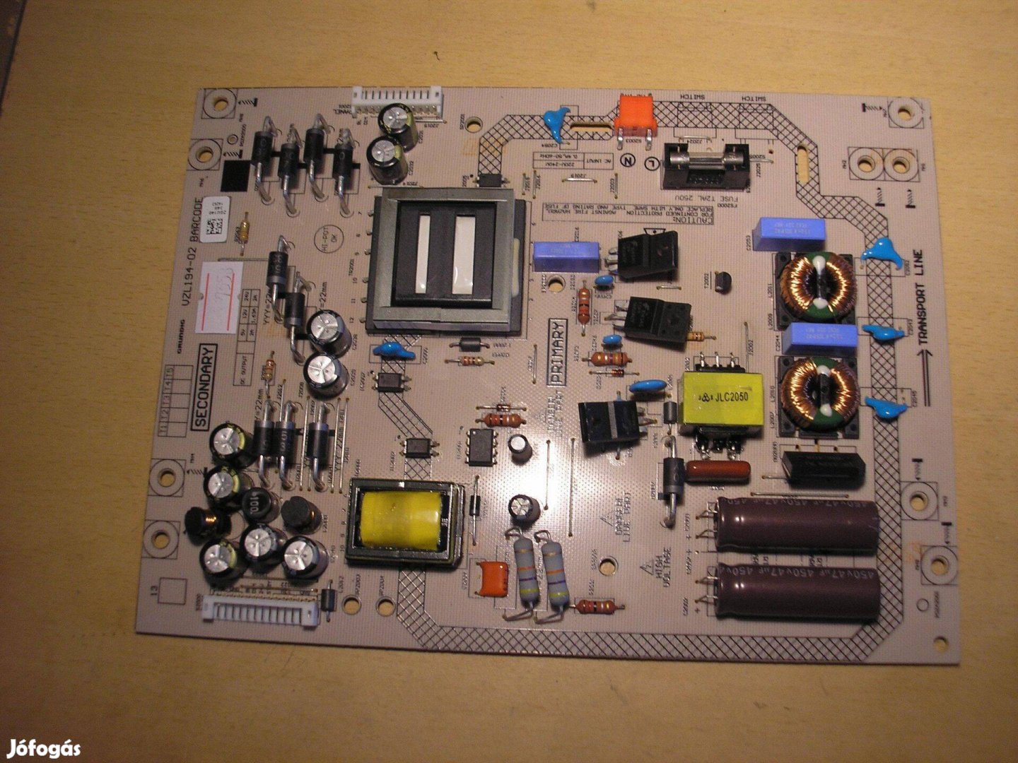 7558 Grundig tápegység Vzl194-02 32VLE4304 Zgu140