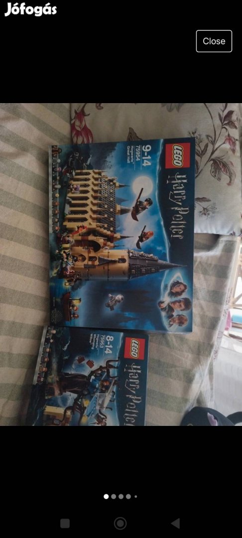 75953 + 75954 Lego Harry Potter szettek együtt eladók.