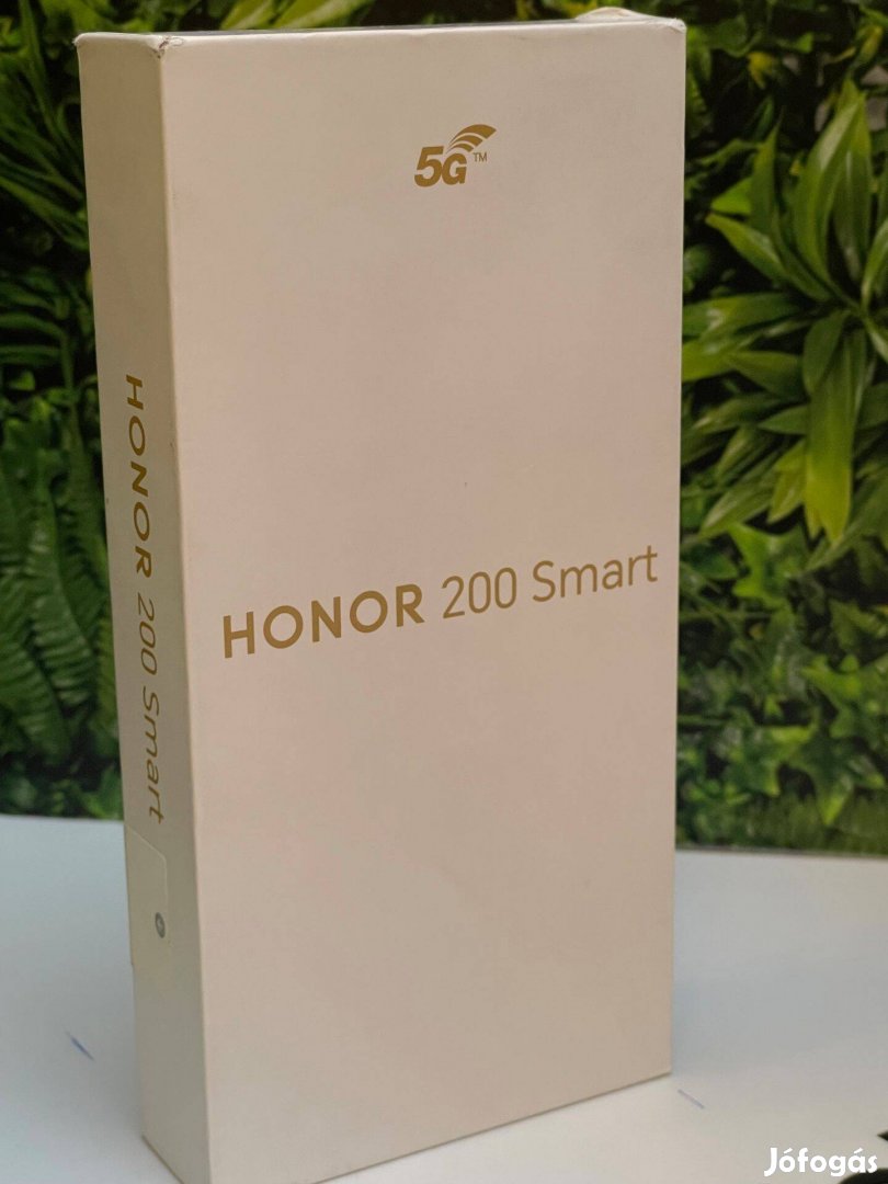 7596 Honor 200 Smart 5g 4/256GB, 12 hónap garancia!