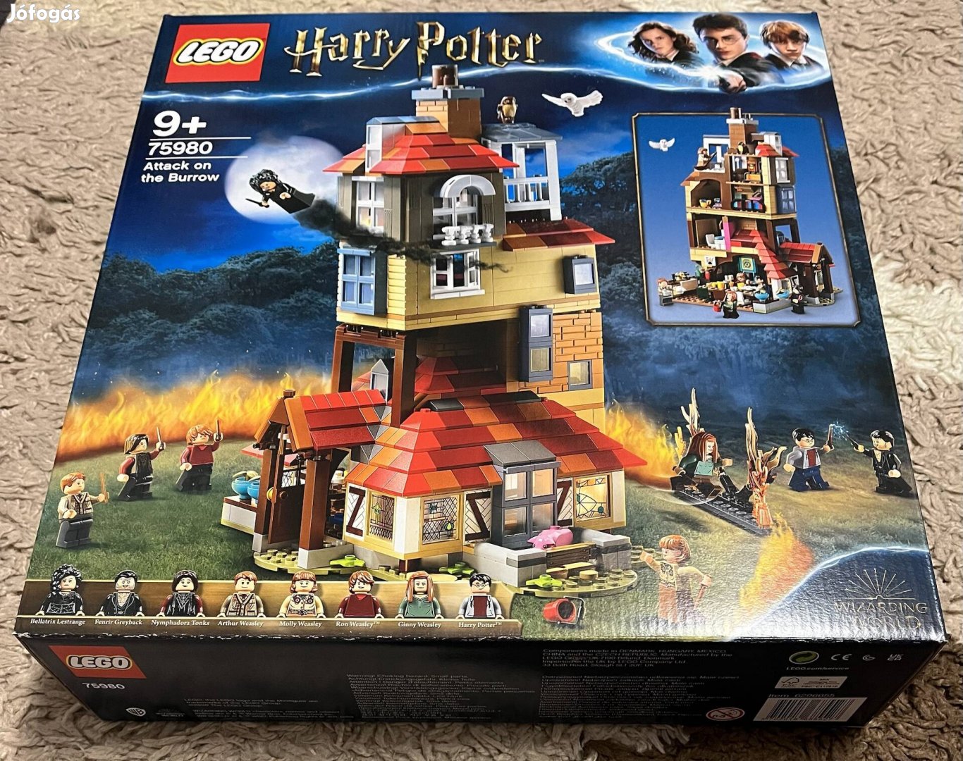 75980 Harry Potter - Támadás az Ódú ellen bontatlan lego