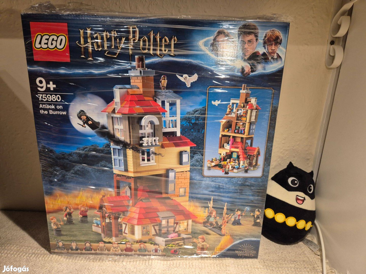 75980 Lego Harry Potter Támadás az Odú ellen Új, bontatlan