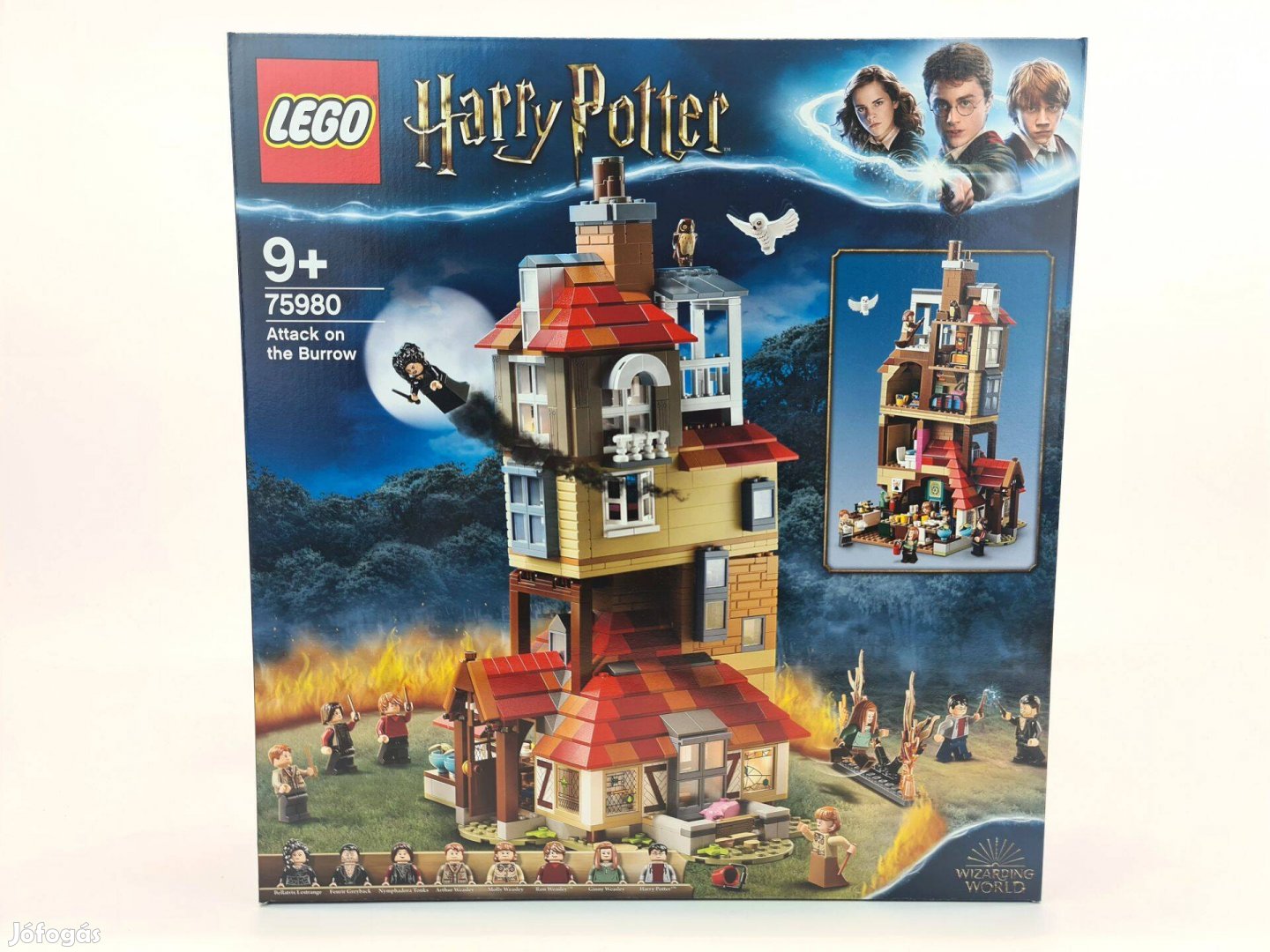 75980 Lego Harry Potter Támadás az odú ellen Új, bontatlan