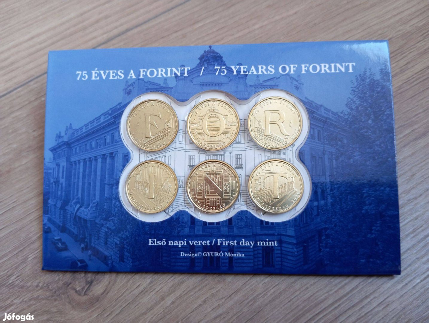 75 éves a forint - elsőnapi veret (2021)