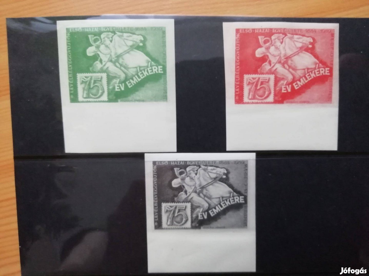 75 éves az első Magyar bélyeg gyűltő egyesület 1884-1959
