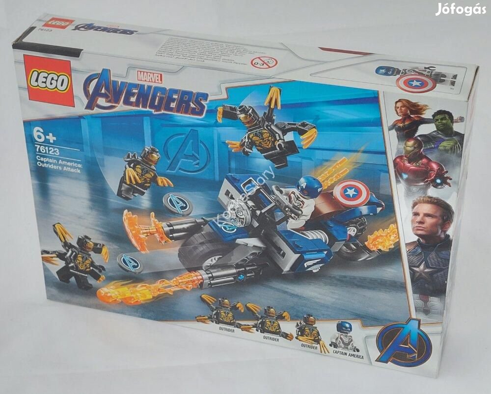 76123 LEGO(R) Super Heroes Amerika Kapitány Outrider támadás eladó