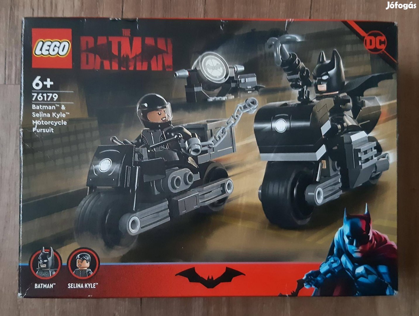 76179 Lego DC - Batman és Selina Kyle motorkerékpáros üldözése (új)