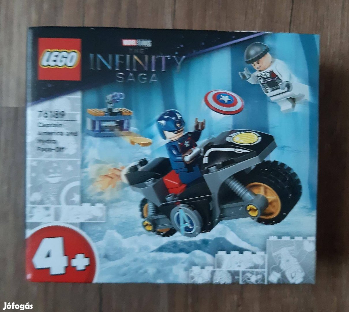 76189 Lego Marvel - Amerika Kapitány és Hydra szemtől szemben (új)