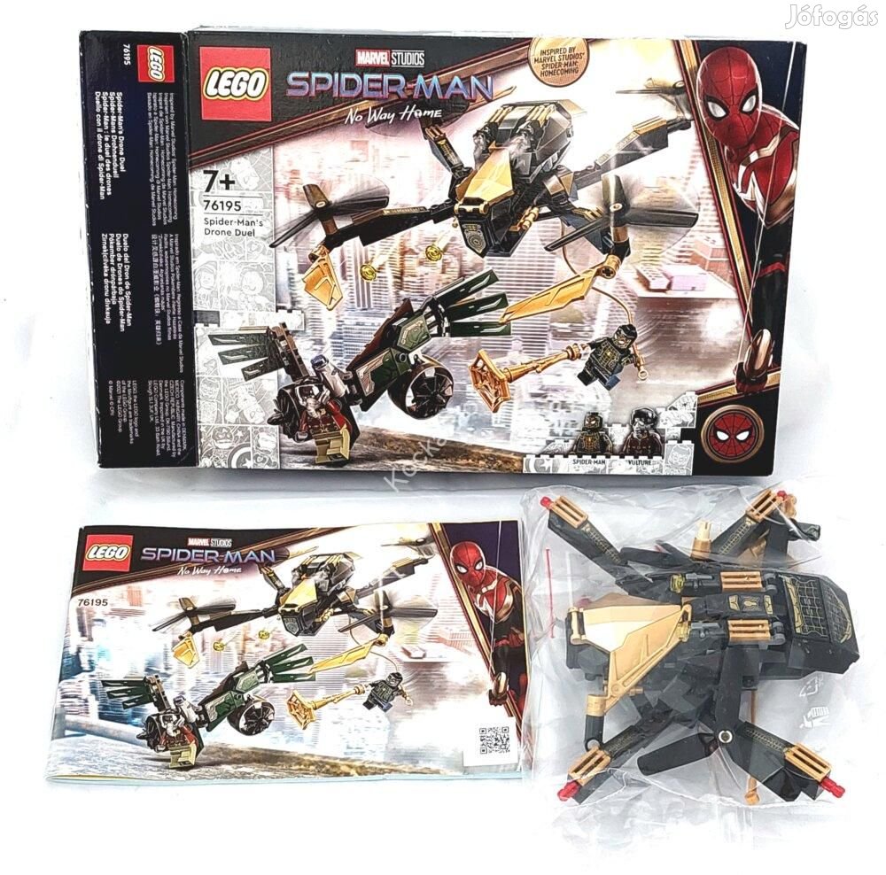 76195 LEGO(R) Pókember drónpárbaja (Figurák nélkül) eladó