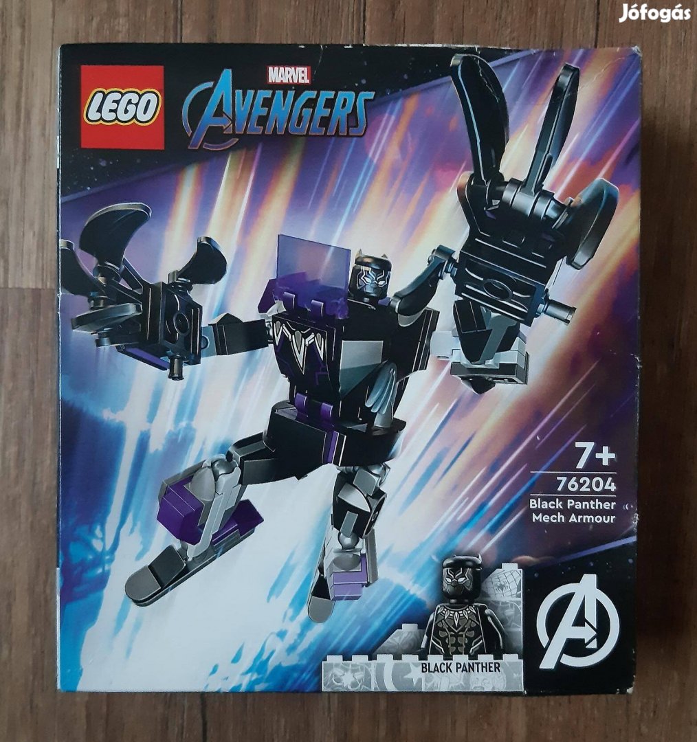 76204 Lego Marvel - Fekete Párduc robotpáncélja (új)