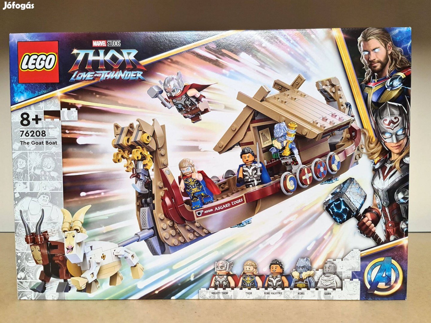 76208 Lego Super Heroes Szerelem és mennydörgés Új,