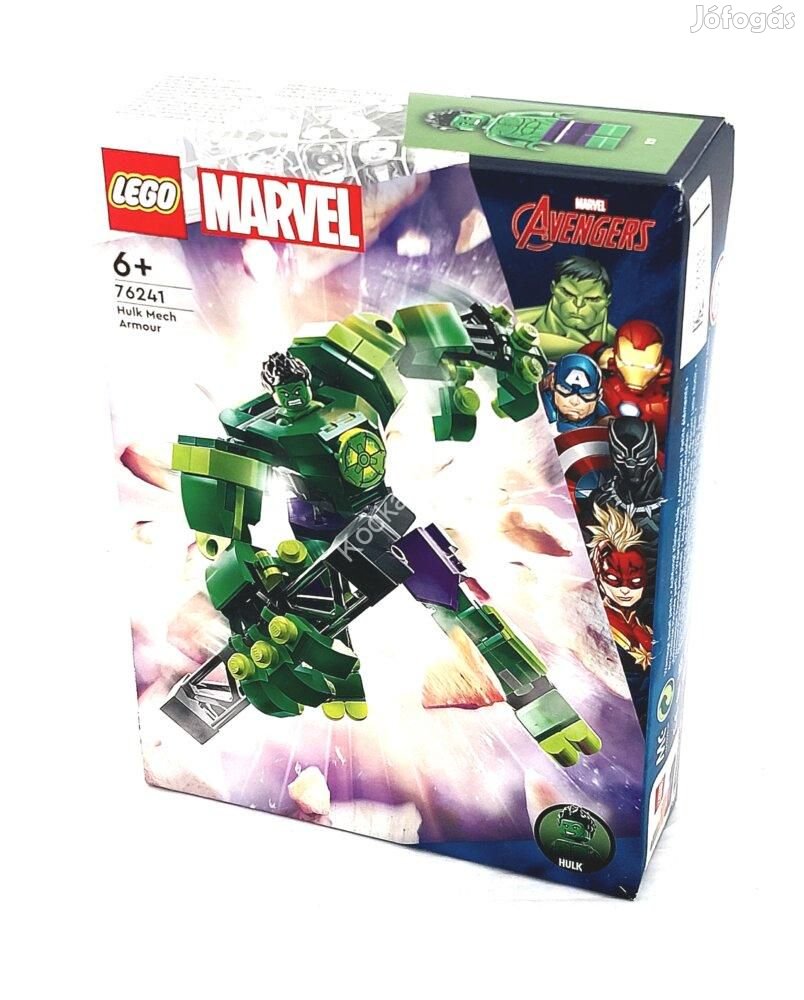 76241 LEGO(R) Marvel &#8211; Hulk páncélozott robotja eladó