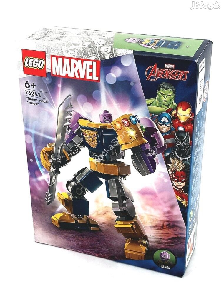 76242 LEGO(R) Marvel &#8211; Thanos páncélozott robotja eladó