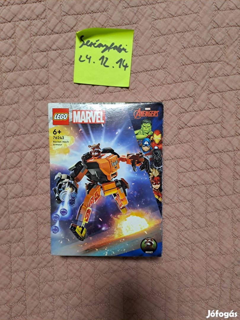 76243 Lego Marvel Mordály páncélozott robotja Új, Bontatlan